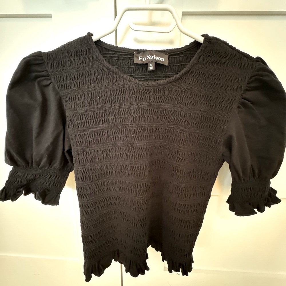 Worn once black top